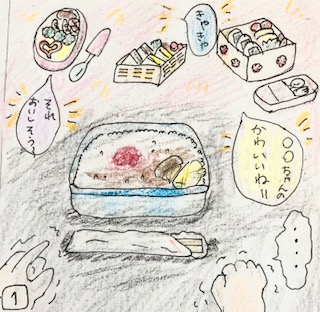 毒親の作る弁当まずい　汚い　おかず少ない